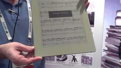 Plastic Logic eReader