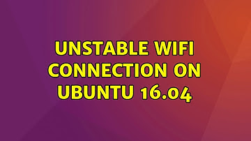 Ubuntu: Unstable WiFi connection on Ubuntu 16.04 (2 Solutions!!)