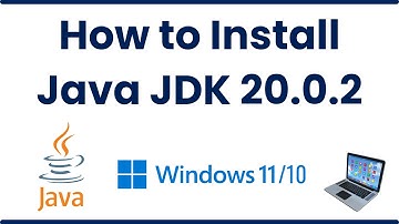 How to Install Java JDK 20.0.2 on Windows 11 | Install & Run Java Program | Java 20 [2023]