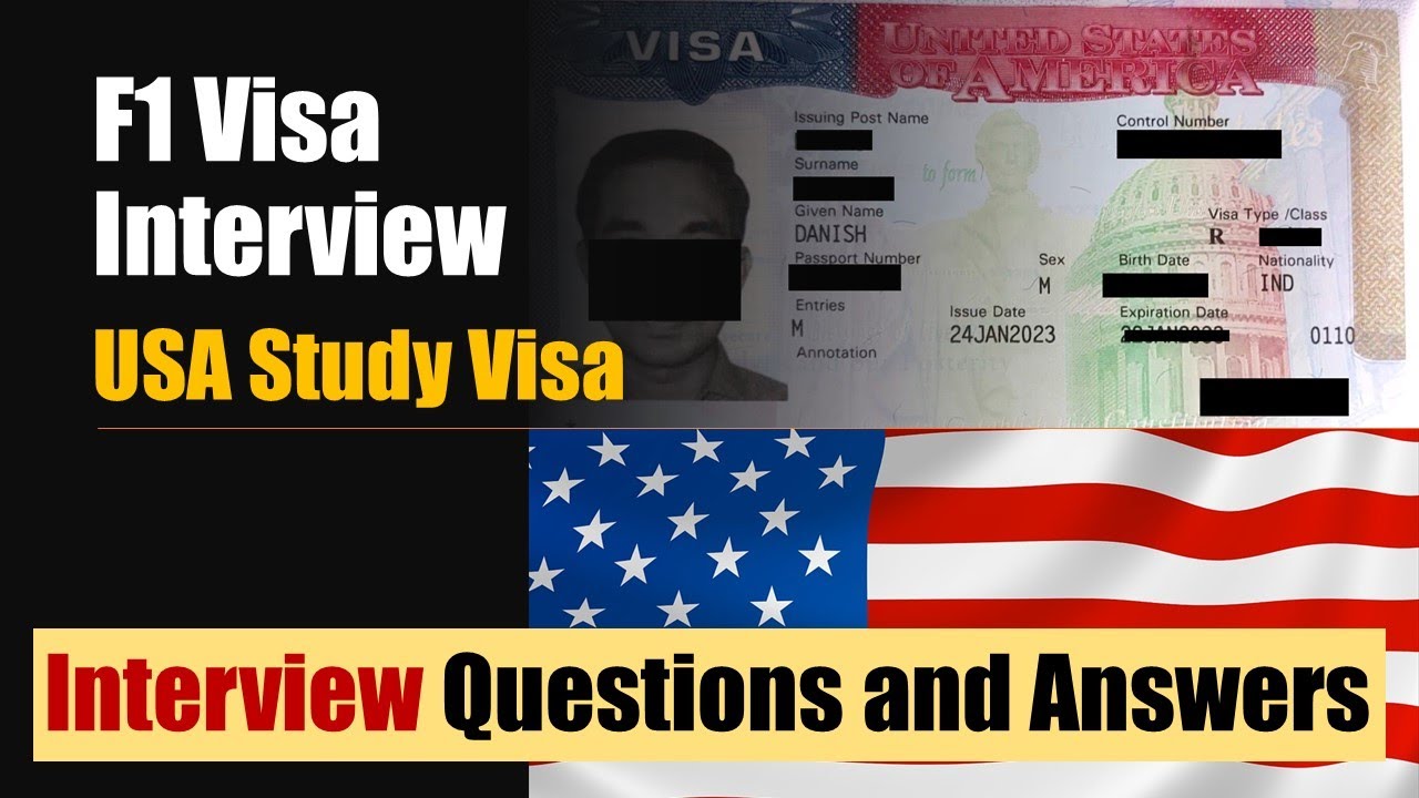 USA F1 Visa Interview Questions and Answers 2023 USA Student Visa