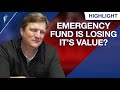 My Emergency Fund is Losing Its Value! Should I Invest the Money?