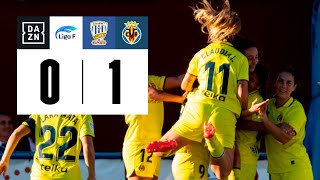 Alhama CF ElPozo vs Villarreal CF (0-1) | Resumen y goles | Highlights Liga F