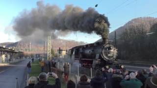 Abschiedsfahrt mit 01 1066 nach Ulm am 10.12.2016