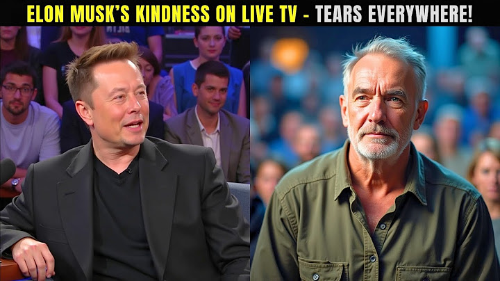 Elon Musk’s Unexpected Act of Kindness on Live TV – Tears Everywhere!