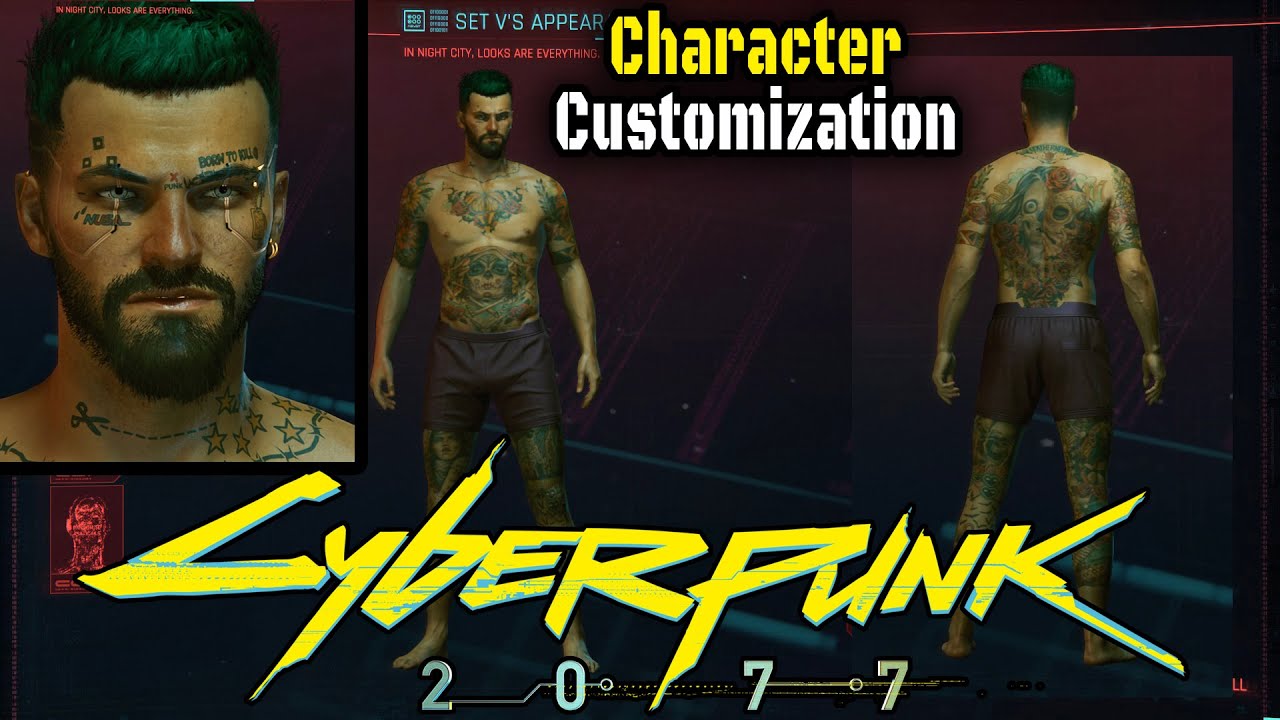 Cyberpunk 2077 Character Creation
