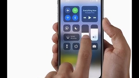 iPhone X Tips & Tricks — New Control Center