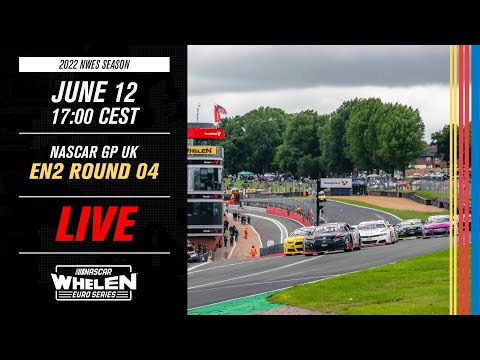 LIVE: EuroNASCAR 2 Round 04 | NASCAR GP UK 2022