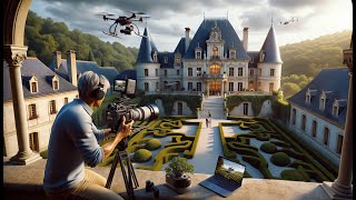 Entre Ciel et Terre : L'Art de Filmer un Château Historique de la Renaissance dans le Lot-et-Garonne