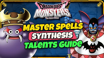 Best Master Spells Talent Synthesis Guide - Dragon Quest Monsters The Dark Prince ( DQM3 )