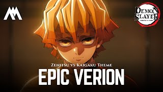 Zenitsu vs Kaigaku OST | Demon Slayer: Infinity Castle Movie | HQ Cover 鬼滅の刃