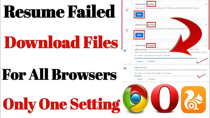 How to resume failed downloading in chrome || How to resume failed downloading