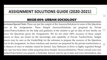 MSOE 004 Ignou Solved Assignment