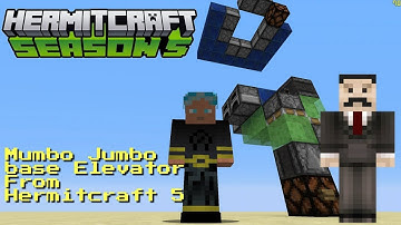 Minecraft Mumbo Jumbo Elevator from hermitcraft 5 Tutorial