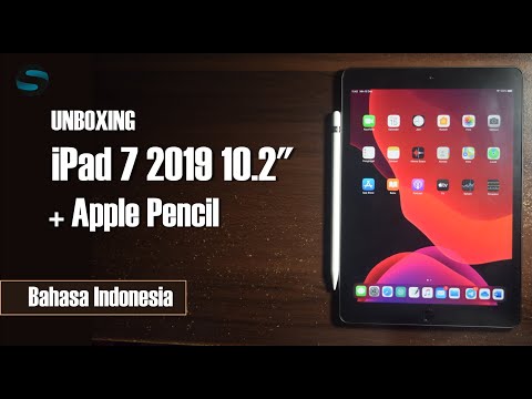 Unboxing iPad 7 2019 10 2-inch   Apple Pencil - Indonesia