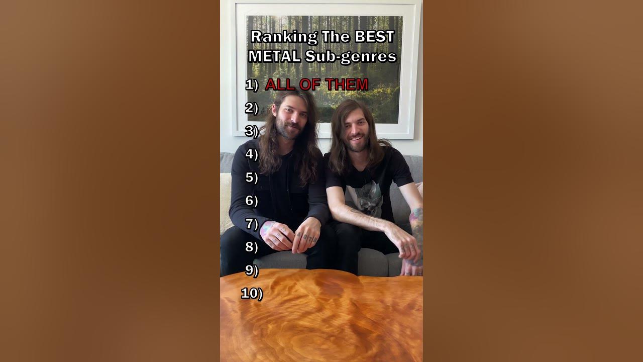Ranking The BEST METAL Sub-Genres