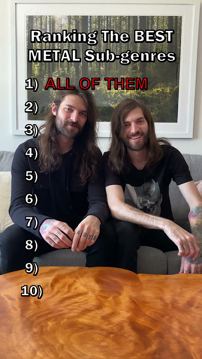 Ranking The BEST METAL Sub-Genres