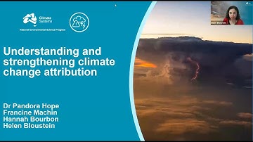 Understanding and strengthening climate change attribution