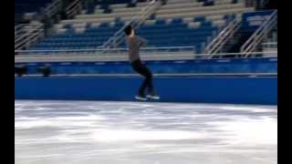 Patrick Chan Sochi Olympics 2014 Practice - Gold Medal