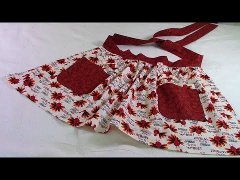 Easy Apron Patterns  The Sewing Room Channel 