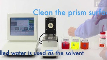 Refractometer, Temperature Correction & Control with a Rudolph J457