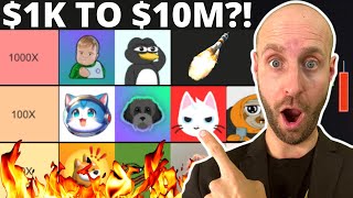 🔥TOP 10 SOLANA MEME Crypto Coins I'M BUYING NOW?! (LAST CHANCE)