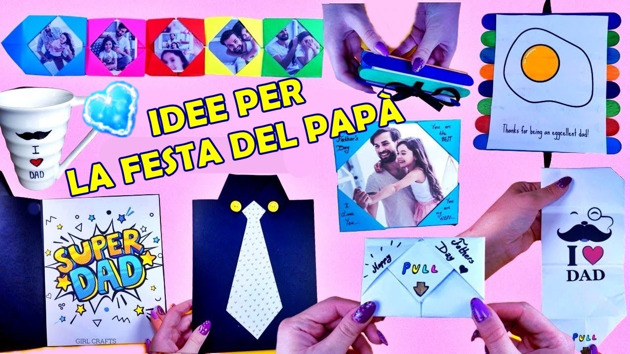 Regalo fai da te per un futuro papà / Cartolelya  Regalo fai da te, Prima  festa del papà, Festa del papà