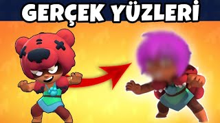 İŞTE GERÇEK YÜZLERİ! 😲 Brawl Stars Karakterlerinin Maskesiz Halleri ve Gizemleri 😱 screenshot 2