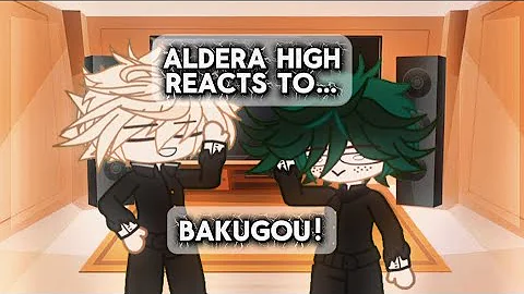 Aldera Junior High Reacts to Bakugou // 2x speed // BKDK - DKBK // READ DESC // 1/2