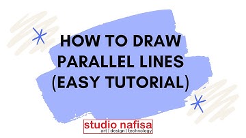 How to Draw Parallel Lines (Easy Tutorial)
