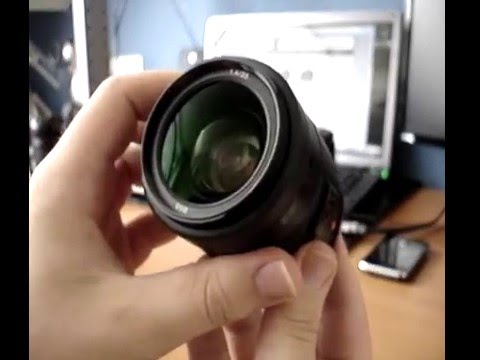 Unboxing Sony 35mm f1.4 G