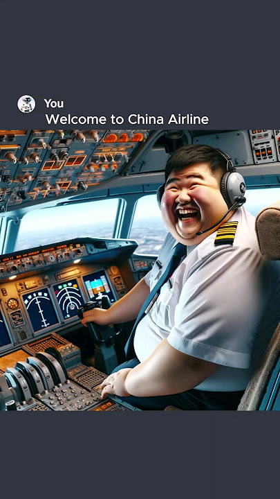 Welcome To China Airline (Ai Edition) #ai #chatgpt #aiart