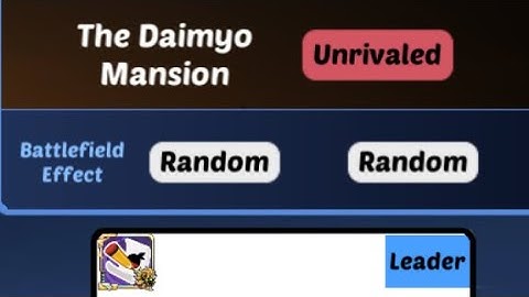 Daimyo Mansion Unrivaled Map (Ninja Must Die Gameplay)