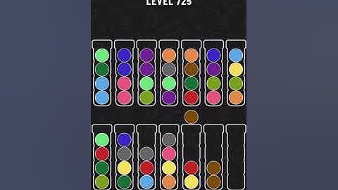 【Ball Sort Puzzle】Level.725