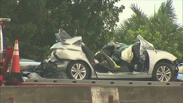 5 killed in wrong-way crash on I-95 Wednesday morning