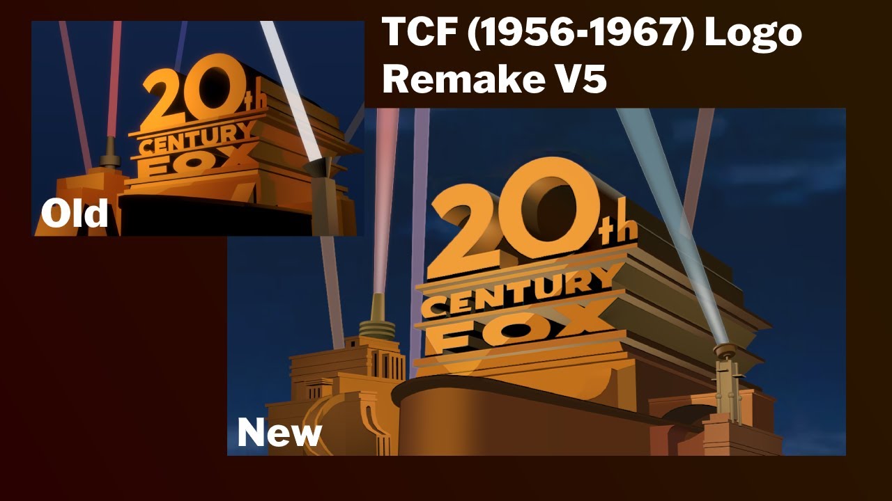 20th Century Fox Corporation Logo (1956-1967) - Download Free 3D