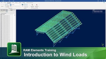 Introduction to Wind Loads in RAM Elements