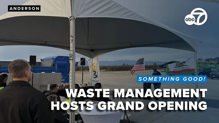 Waste Management hosts grand opening, unveiling new composting facility