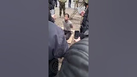 💥Кадры допроса одного из задержанных, подозреваемого в совершении теракта в "Крокус-Холле".
