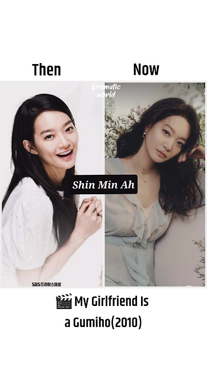 My Girlfriend is a Gumiho ||  K-Drama || Then &  Now pic 📸 #kdrama #thenandnow #youtube
