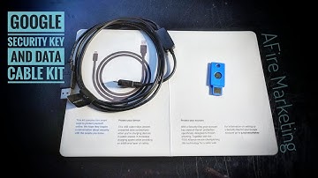 Google Security Kit | U2F Key and Data Cable