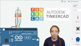 RGB LEDs With Arduino in Tinkercad