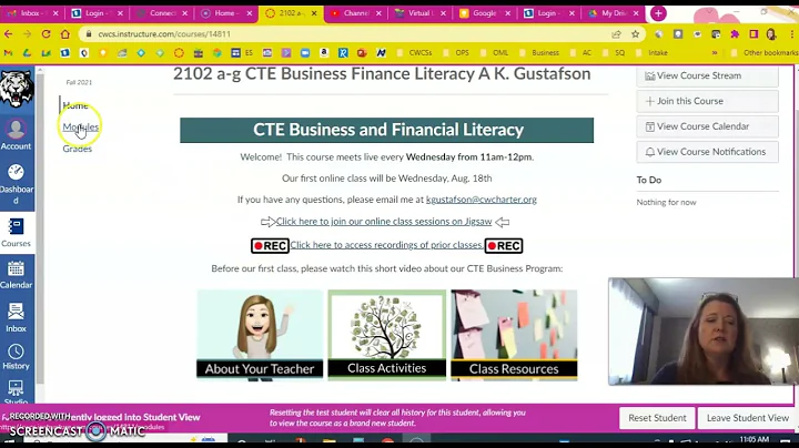 CTE Business Canvas Tour