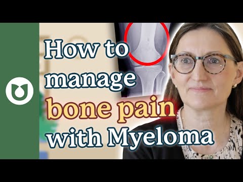 What causes myeloma bone pain? How can bone pain be managed?