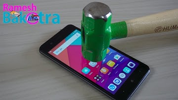 Yu Yunique 2 Screen Scratch Test Gorilla Glass 3