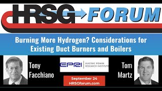Natural Gas to Hydrogen Conversion: Combustion Considerations for Existing Duct Burners and Boilers