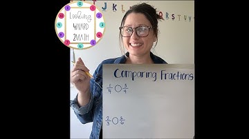 Comparing fractions, grade 3