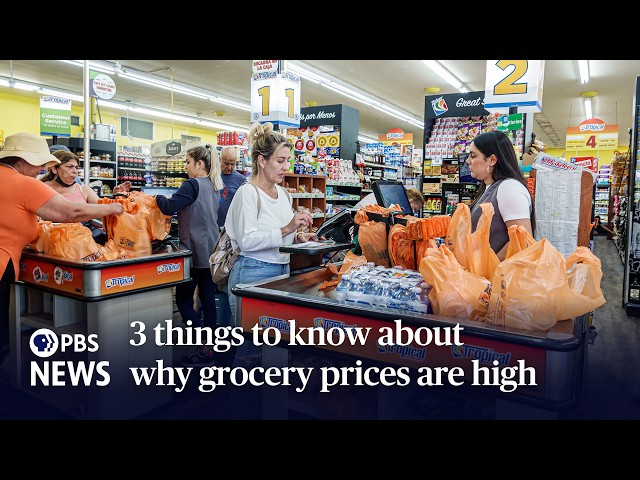 WATCH: 3 things to know about why grocery prices are high