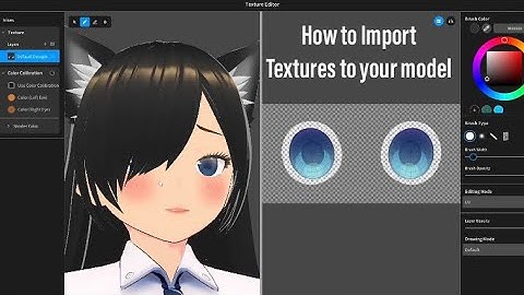 How to Import textures to your Vroid model part 3 Final