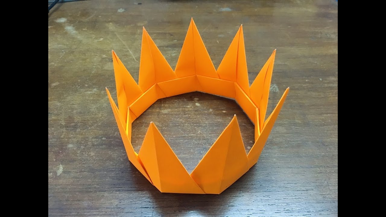 How to Make a Paper Crown YouTube