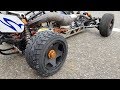 1/5 RC Rovan Baja - 34cc OBR top speed 99km/h - Crashed!!